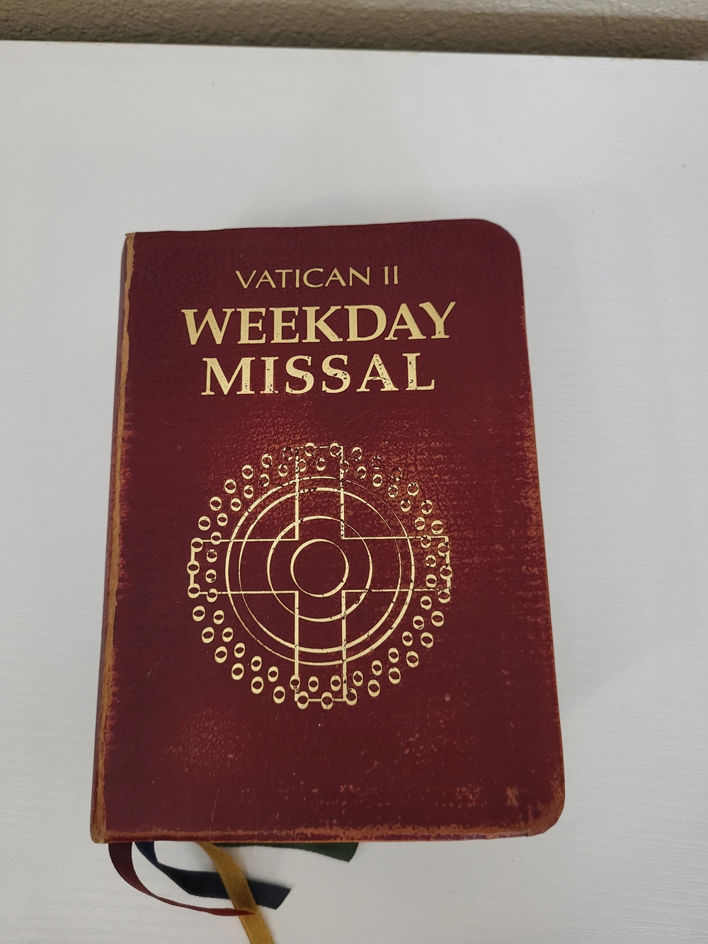 Vatican II Weekday Missal - Burgundy with Gold Stamping